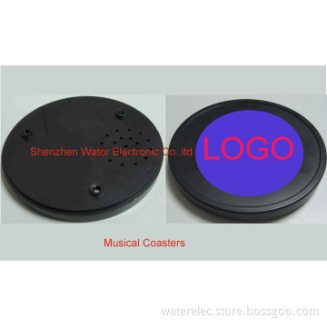 music coasters